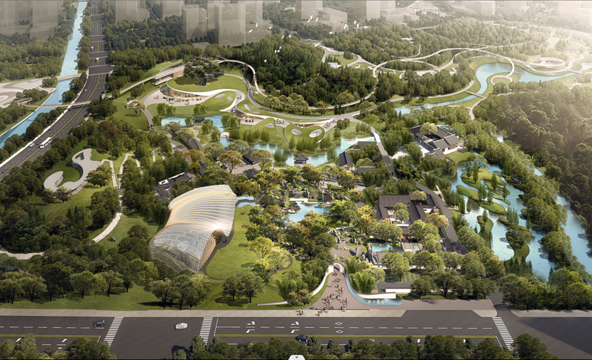 成都衡泰绿色建筑技术赋能“寻兰之旅” _ 助力高新区新川创新科技园添置兰花文化博览园